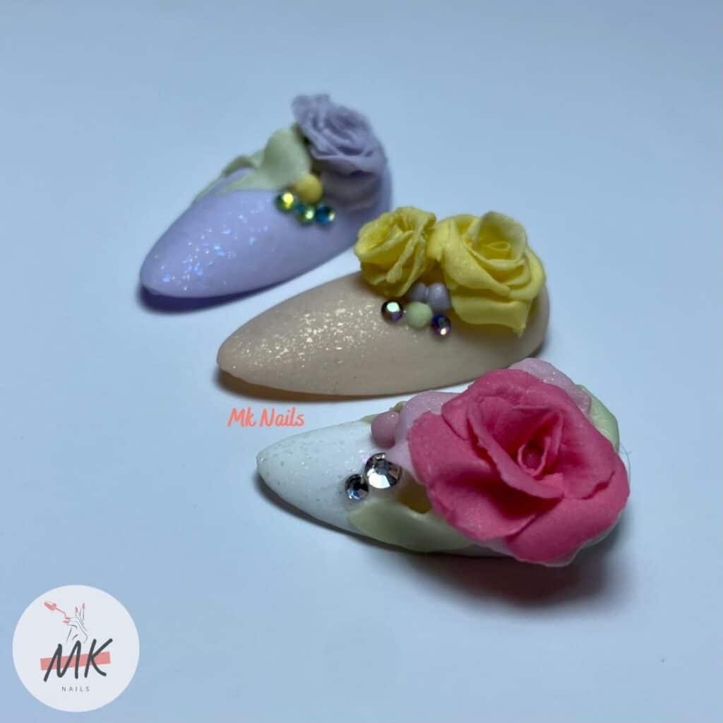 Rose 3D / Nail Art 3D