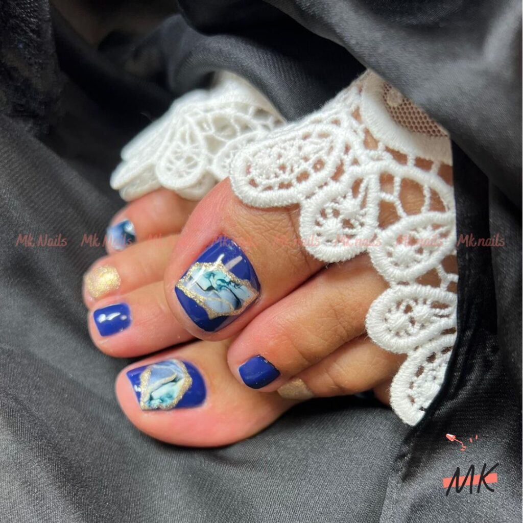 Pedicure russe Wrap décoratif