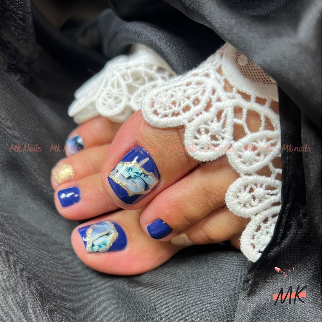 Pedicure russe Wrap décoratif