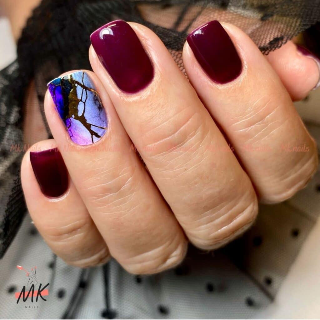 Wrap décoratif ongles mains